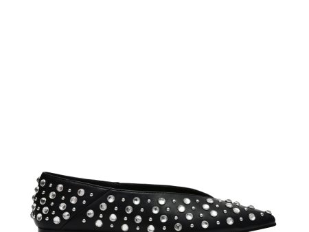 Venecia Flat Shoe BLACK Sale