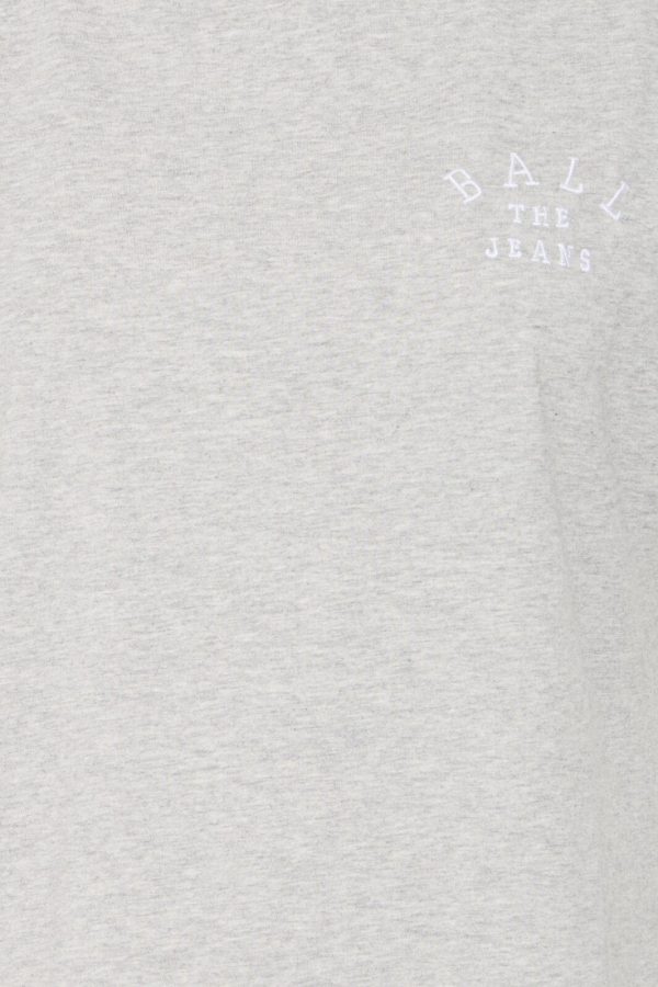 Forudbestilling - Ball - Basavona Tshirt 50405152 - 204054 Medium Grey Melange Supply