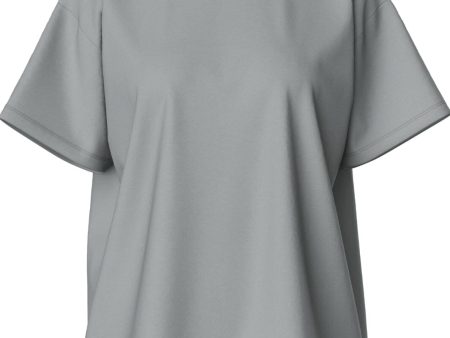 Pieces - Pcskylar Ss Oversized Tee - 4651225 Ultimate Grey For Sale