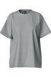 Pieces - Pcskylar Ss Oversized Tee - 4651225 Ultimate Grey For Sale