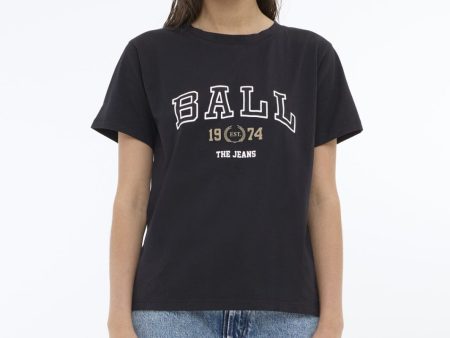 Forudbestilling - Ball - Basatino Tshirt 50405153 - 204005 Black Online Hot Sale