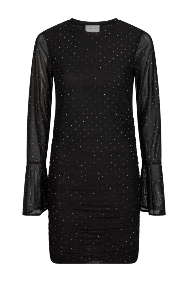 Neo Noir - Shally Smoke Mesh Dress - Black Supply