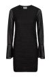 Neo Noir - Shally Smoke Mesh Dress - Black Supply