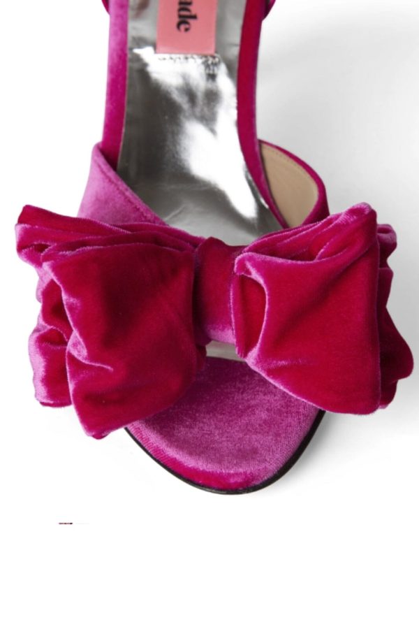 Custommade - Marita Velvet - 240 Magenta Online Hot Sale