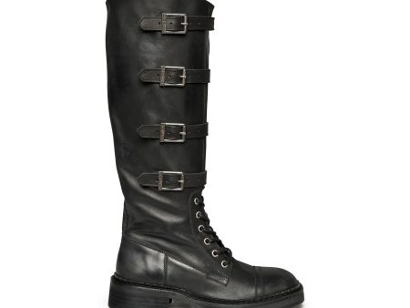 Rox Boot BLACK LEATHER Online Sale