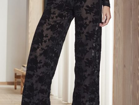 Forudbestilling - Hype The Detail - Lace Legging 850-21 - 9 - Sort Cheap