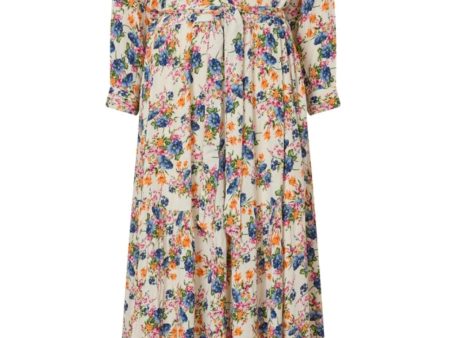 Lollys Laundry - NeeLL Dress 3 4 - 74 Flower Print For Sale