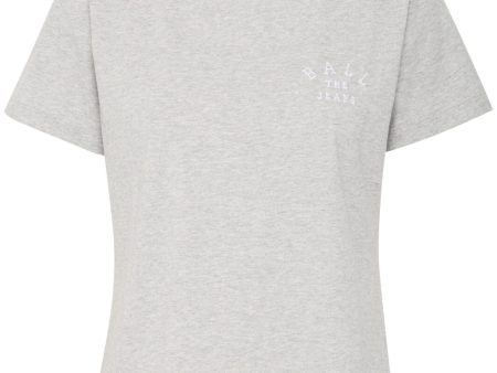 Forudbestilling - Ball - Basavona Tshirt 50405152 - 204054 Medium Grey Melange Supply