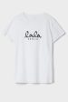 Lala Berlin - T-Shirt Cara 10010168 - Lala White Black Online