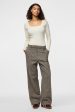 Pieces - Pcfenny Straight Pant Fsy - 4884284 Delicioso Houndstooth Discount