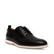 Spently Casual Shoe BLACK LEATHER Discount