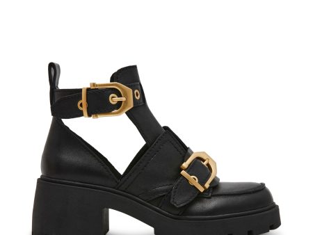 Harlows Bootie BLACK LEATHER Online Sale