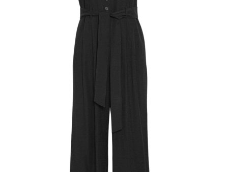 Moss Copenhagen - Mschasana Sl Jumpsuit - Black Supply