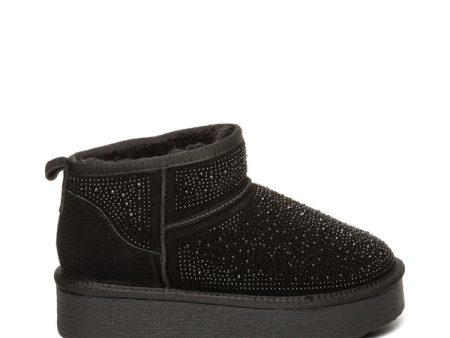 Clydes Bootie BLACK STONE on Sale