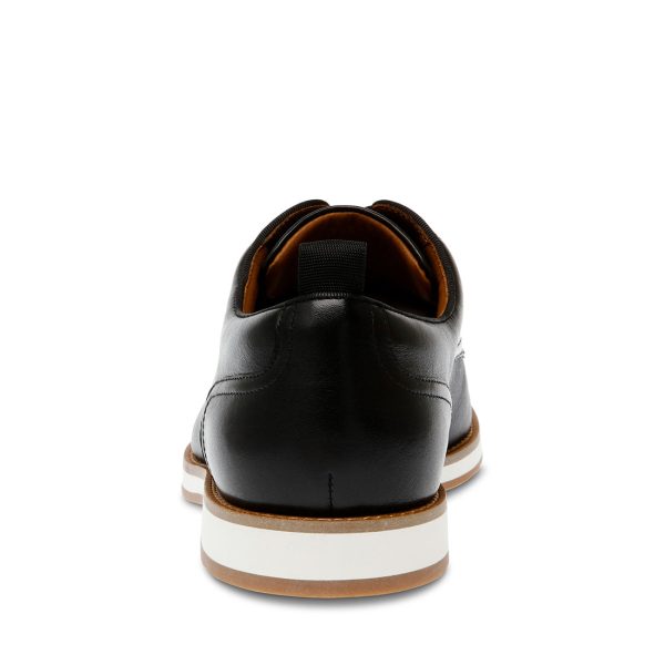 Spently Casual Shoe BLACK LEATHER Discount