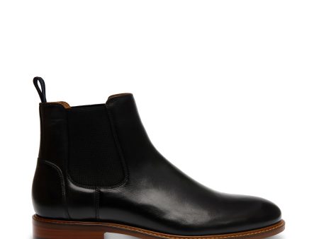 Chase Business Shoe BLACK LEATHER Online Hot Sale