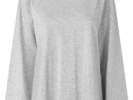 Modström - Hellenmd Ls T-Shirt 57523 - 7087 - Grey Melange For Discount