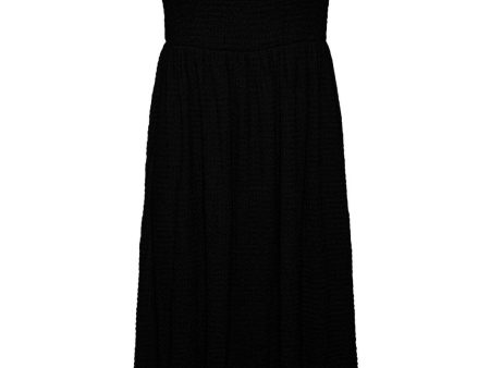 Pieces - Pckeegan Strap Dress - Black For Discount