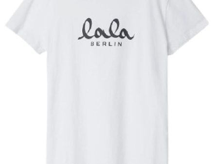 Lala Berlin - T-Shirt Cara 10010168 - Lala White Black Online