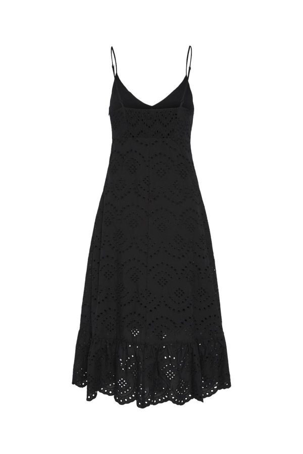 Pieces - Pcvilde Strap Dress - 4703758 Black Fashion