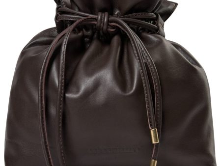 Co´couture - Phoebecc Mini Tie Bag 39013 - 83 Mocca For Cheap