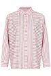 Neo Noir - Gili Multi Stripe Shirt - Light Pink For Sale