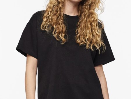 Pieces - Pcskylar Ss Oversized Tee - 4413261 Black on Sale