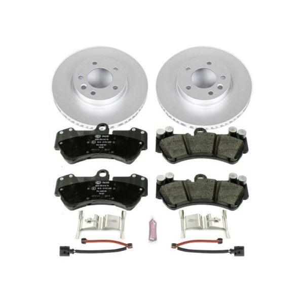 Power Stop 04-06 Porsche Cayenne Front Euro-Stop Brake Kit For Sale