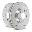 Power Stop 2005 Audi A4 Front Evolution Drilled & Slotted Rotors - Pair Supply