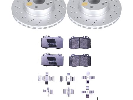 Power Stop 04-06 Mercedes-Benz E500 Front Euro-Stop Brake Kit Supply