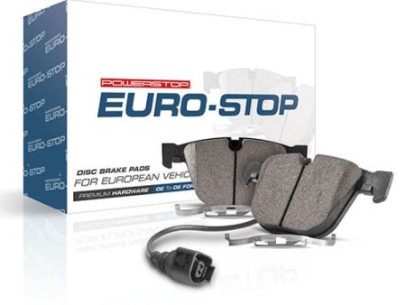 Power Stop 2004 Volkswagen R32 Euro-Stop ECE-R90 Front Brake Pads Cheap