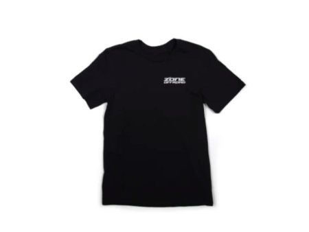 Zone Offroad Black Premium Cotton T-Shirt - Green Logo - 5XL Supply