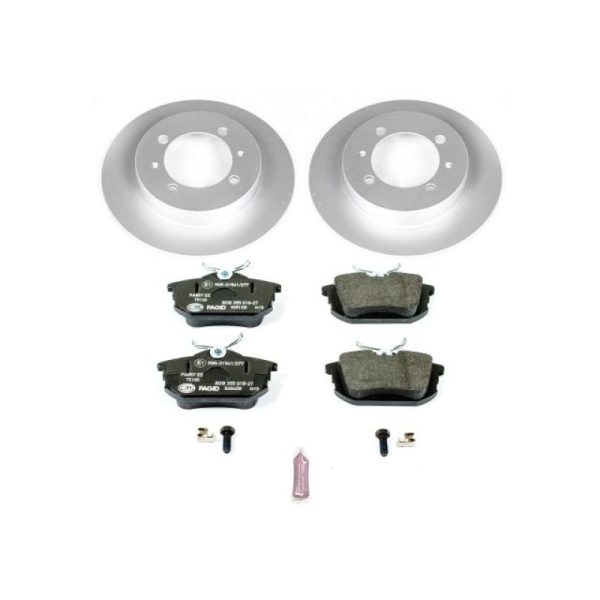 Power Stop 00-04 Volvo S40 Rear Euro-Stop Brake Kit Online Hot Sale