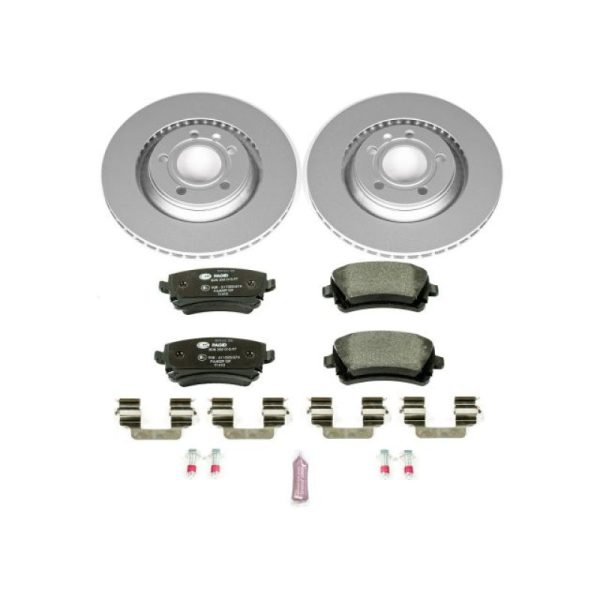 Power Stop 04-09 Audi S4 Rear Euro-Stop Brake Kit Online now