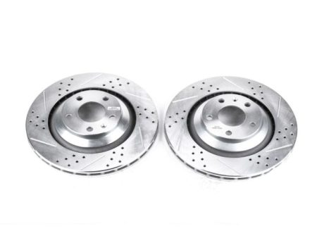 Power Stop 05-11 Audi A6 Quattro Rear Evolution Drilled & Slotted Rotors - Pair Cheap