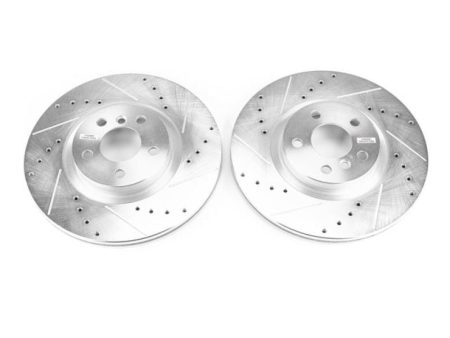 Power Stop 16-18 BMW X1 Front Evolution Drilled & Slotted Rotors - Pair on Sale