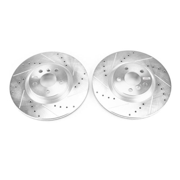 Power Stop 16-18 BMW X1 Front Evolution Drilled & Slotted Rotors - Pair on Sale