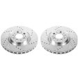 Power Stop 04-07 Volvo S60 Front Evolution Drilled & Slotted Rotors - Pair Cheap