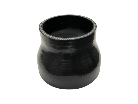 3  to 4  Straight Reducer Coupler (Black Silicon Hose) For Discount