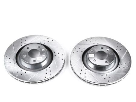 Power Stop 05-11 Audi A6 Quattro Front Evolution Drilled & Slotted Rotors - Pair Online now