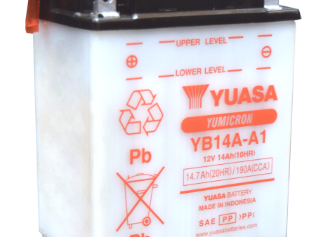 Yuasa YB14A-A1 Yumicron CX 12 Volt Battery Online