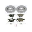 Power Stop 05-09 Audi A4 Front Euro-Stop Brake Kit Hot on Sale