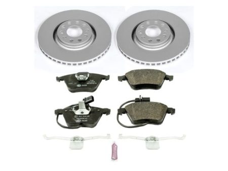 Power Stop 05-09 Audi A4 Front Euro-Stop Brake Kit Hot on Sale