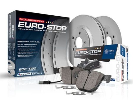 Power Stop 10-13 BMW 128i Rear Euro-Stop Brake Kit on Sale