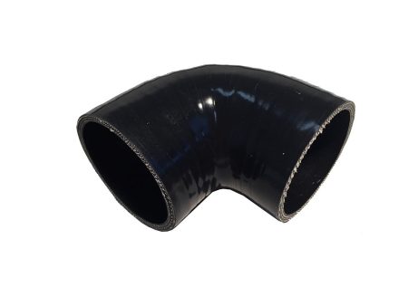 2.5  90 Degree Elbow| (Black Silicon Hose) Online now