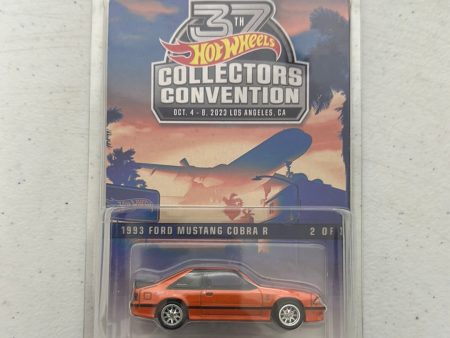 2023 37th Annual Hot Wheels L.A. Collectors Convention 1993 FORD MUSTANG COBRA R Online Hot Sale