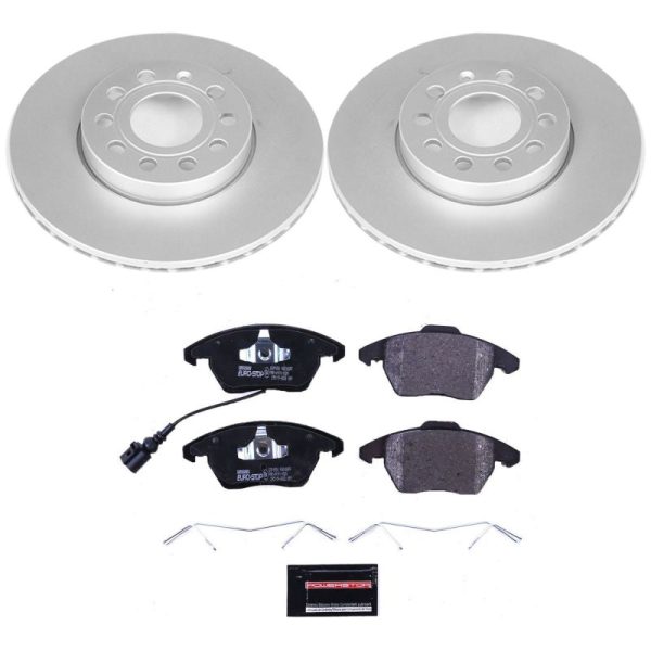 Power Stop 10-12 Audi A3 Front Euro-Stop Brake Kit on Sale