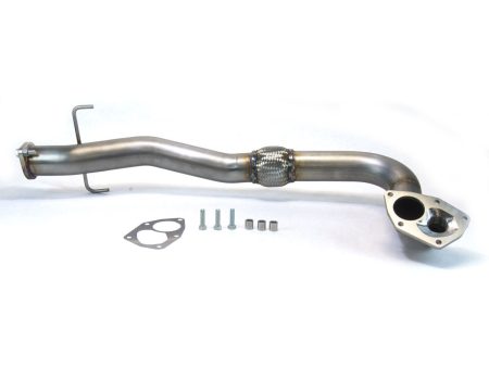 MAP SS Recirculated O2 Eliminator Downpipe | 2003-2006 Mitsubishi Evo 8 9 (EVO-O2E) For Sale