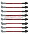 LS Spark Plug Wires Truck & SUV 12  Length| (4.8L, 5.3L, 6.0L, 6.2L Engines)  RED  Online now