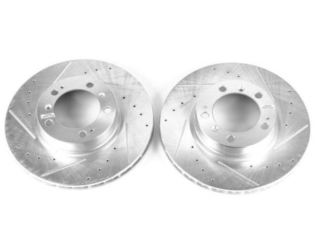 Power Stop 99-08 Porsche 911 Front Evolution Drilled & Slotted Rotors - Pair Online now